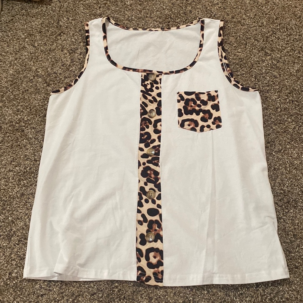 New Leopard Tank Top